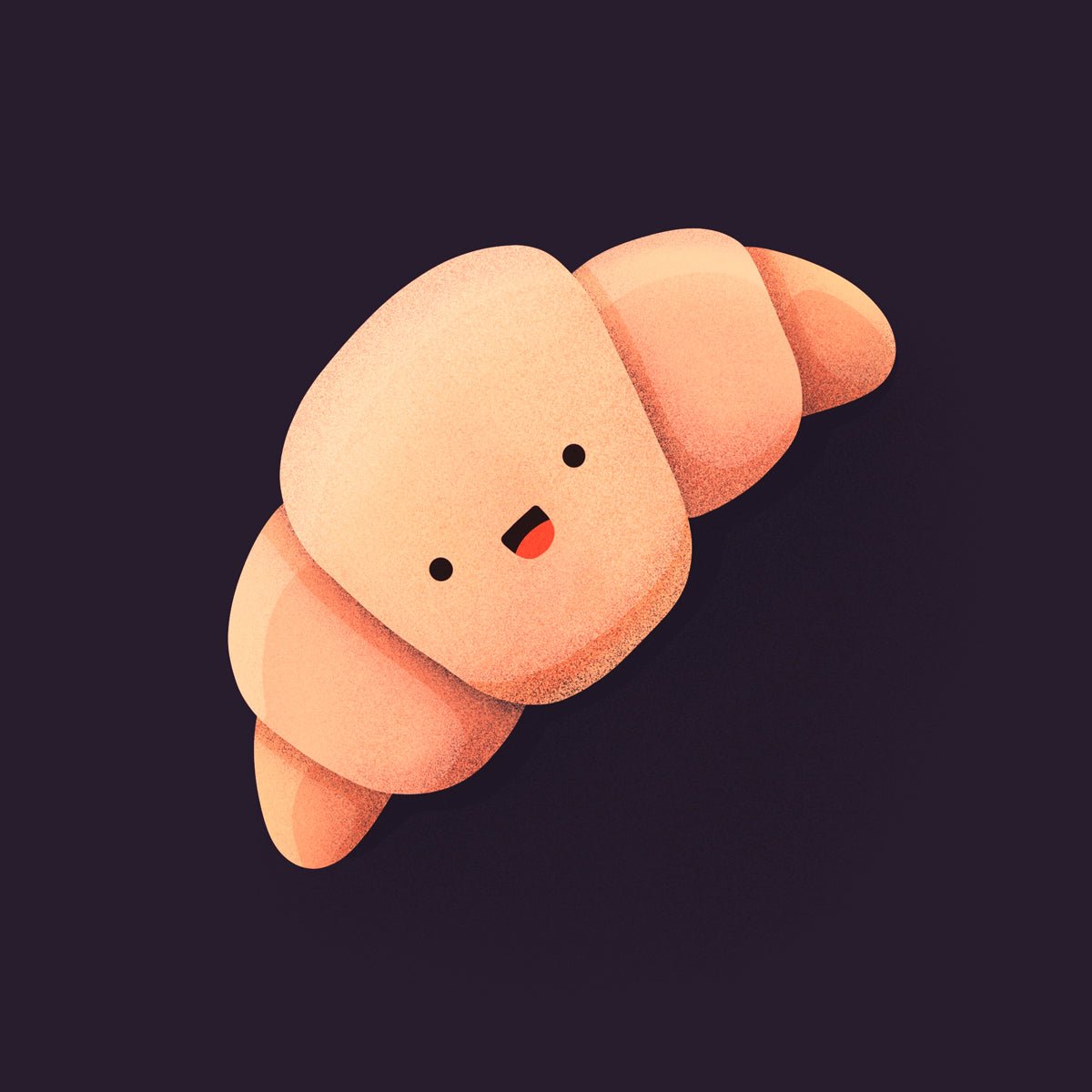 Tasty Croissant! - iconutopia