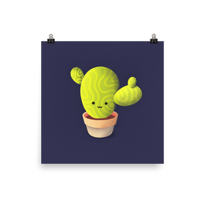 Friendly Cactus - iconutopia