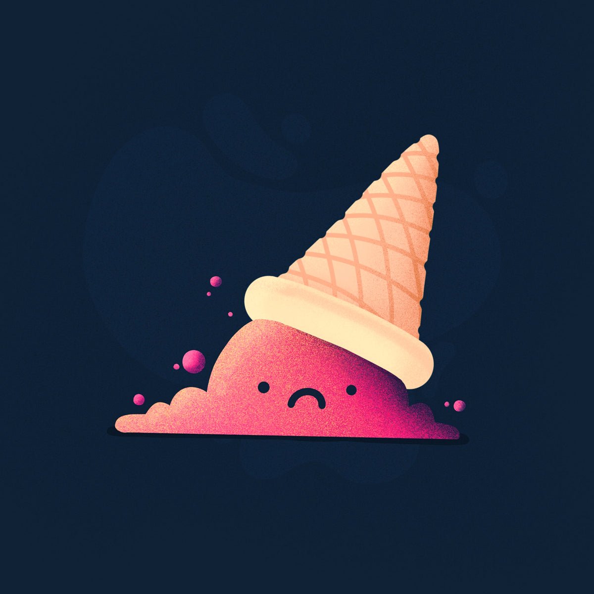 Ice cream - Bad Day - iconutopia